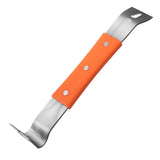 Stainless Steel Pry Bar – Nail Puller, Non-Slip Grip & 27cm Multi-Tool