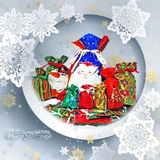 15 Set Drawstring Christmas Gift Bags - Festive Holiday Gift Wrapping, Reusable & Eco-Friendly