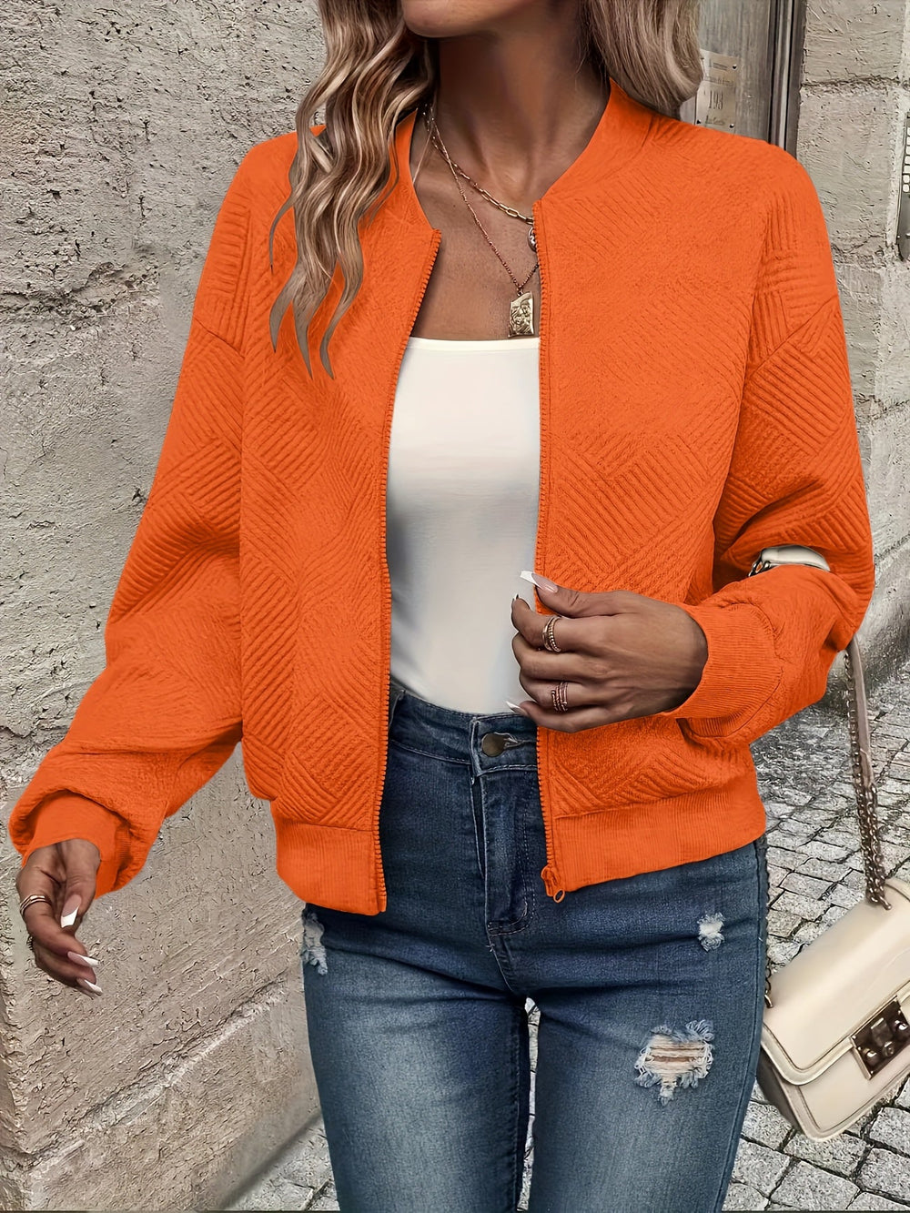 Enhanced Product Title: Isla™ Lightweight Zip-Up Jacket for Women - Stylish & Comfortable Outerwear

This optimized title includes relevant keywords and phrases that can improve visibility on Google Shopping while clearly describing the product.