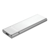 External Hard Drive Portable USB Aluminum Slim Storage Design