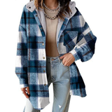 Optimized Product Title: "Tallulah™ - Entspannt geschnittene Karomuster Kapuzenjacke für Damen | Bequeme und stylische Freizeitjacke" 

This title includes relevant keywords for better visibility in Google Shopping while clearly describing the product.