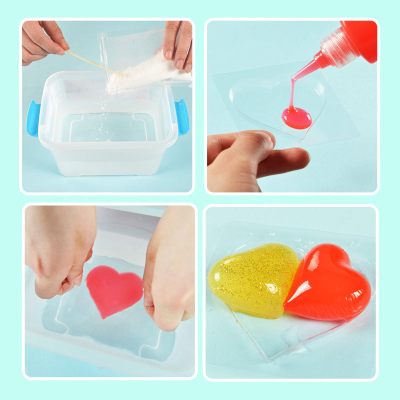 Kids Water Magic Craft Set – 12 Colors, Non-Toxic & Figure Molding