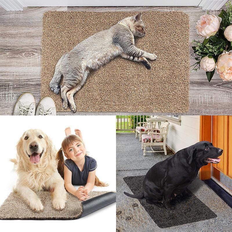 Ultra-Absorbent Door Mat – Nano-Tech, 70×45cm, Non-Slip Rubber Base & Machine Washable