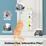 Optimized Product Title: "Interaktives Katzen-Wandspielzeug mit Bewegungsmechanismus – Fördert Spieltrieb und Aktivität für Katzen" 

This title includes relevant keywords while providing more detail about the product's benefits, which can help improve vi