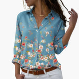 Women's Top – Floral Print, Summer & Casual