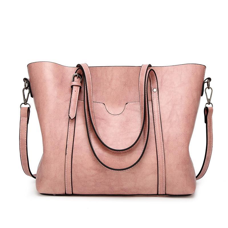 Women's Leather Handbag – Large Capacity, Adjustable Strap & 30×12×26cm PU Leather