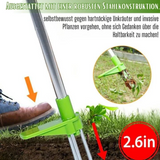 Ergonomischer Unkrautstecher mit Fußpedal – Rückenfreundliches Gartenwerkzeug für müheloses Unkrautentfernen