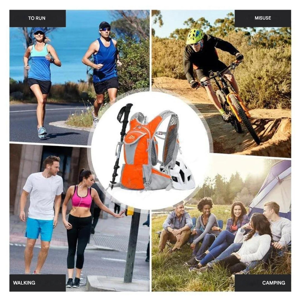 AquaPack – Lightweight Waterproof Backpack with Integrated Water Bladder