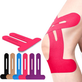 Precut Knee Kinesiology Tape – Waterproof, 170% Stretch & 10-Pack, Latex-Free