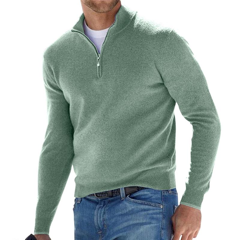 Enhanced Product Title: Erik™ Premium Zip-Up Pullover – Stylish & Comfortable Men's Sweater for All Seasons