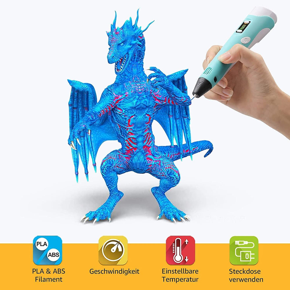 Enhanced Product Title: "Original 3D Printing Pen - Creative 3D Art Tool for Kids & Adults | Easy to Use, Lightweight, and Portable" 

This optimized title includes keywords that potential buyers might search for while also highlighting the product's feat