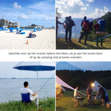 Ultralight Folding Camping Chair – 0.9kg, Aluminum Frame, Mesh, with Carry Bag
