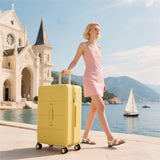 Optimized Product Title: **Airline-Approved 20" Carry-On Luggage - Durable Triple-Layer PC Shell with 3:7 Split Design for Easy Packing** 

This title includes relevant keywords while highlighting key features to attract potential buyers.