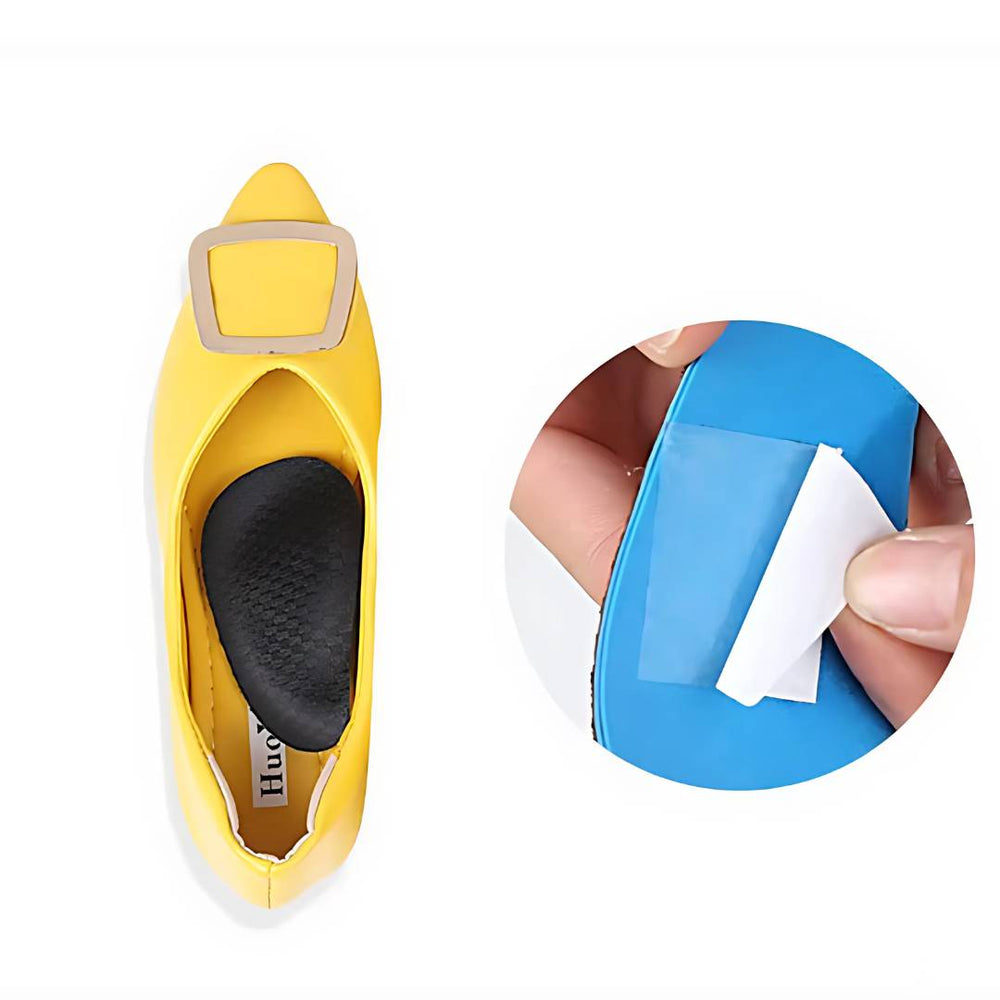 SoleEase High Arch Support Shoe Inserts | Soft EVA Foam - for Comfort Cushioning and Pain Relief Bowlift