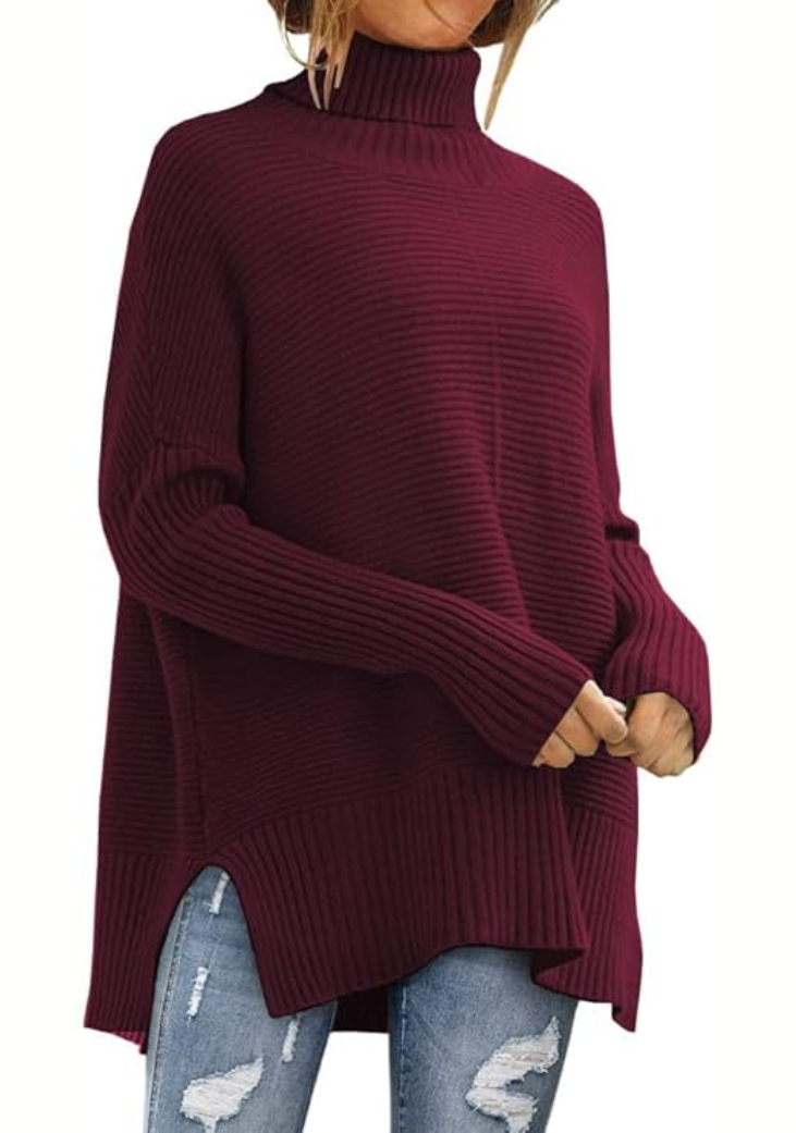 Enhanced Product Title: Anna™ Cozy Turtleneck Sweater for Ultimate Comfort and Style

This title includes keywords that potential customers might search for, such as "cozy," "sweater," and "turtleneck," while maintaining the brand name for recognition.