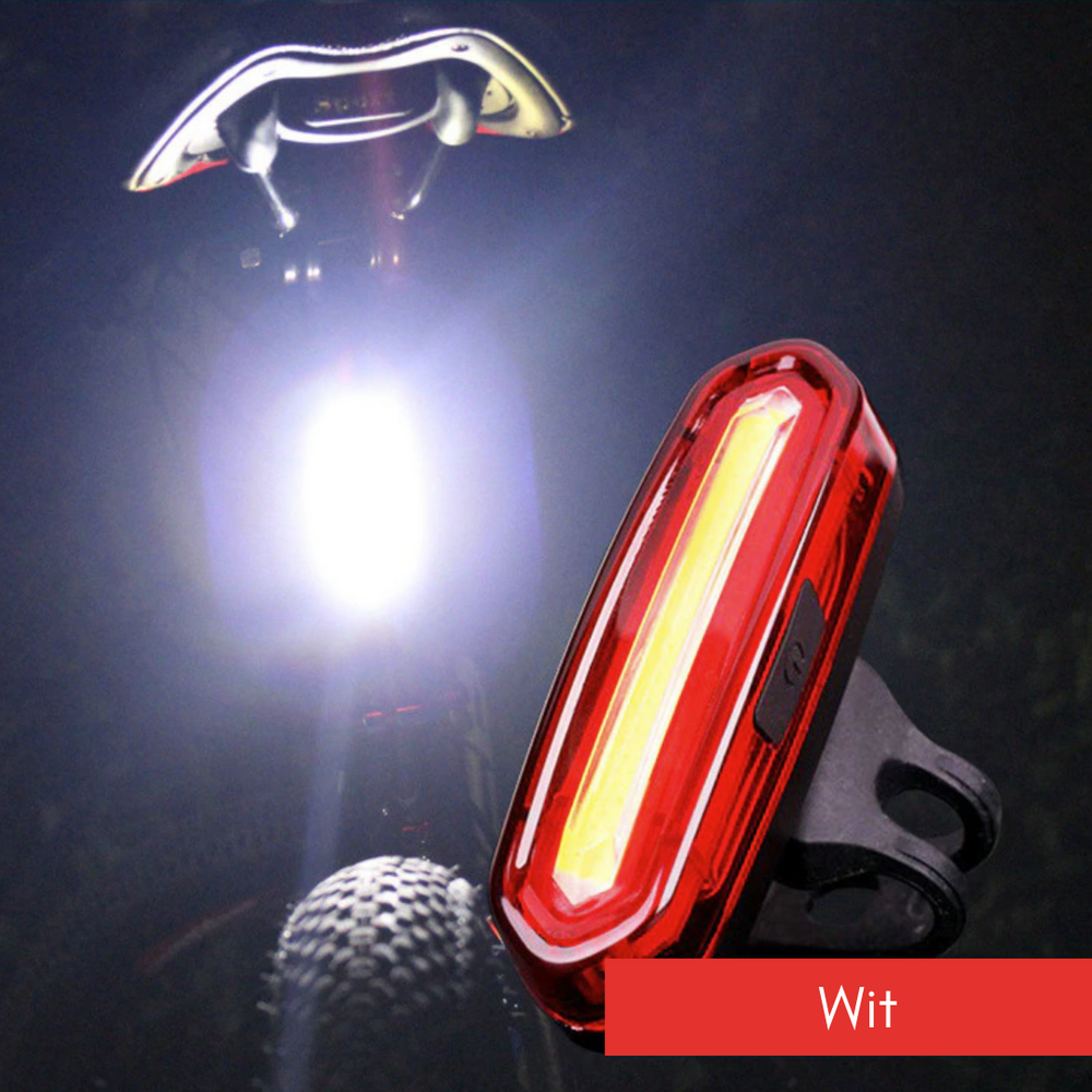 USB Rechargeable Bicycle LED Tail Light – Wide Angle Visibility for Enhanced Safety