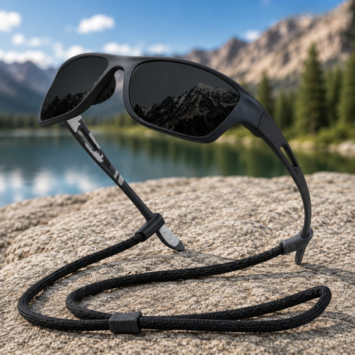 Unisex Polarized Sport Sunglasses – UV400 Protection, Scratch-Resistant & Lightweight