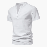 Men's V-Neck T-Shirt – Breathable Cotton, Everyday Fit & Versatile Style