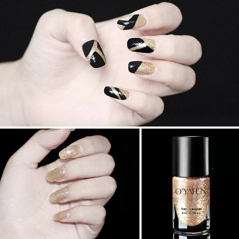 Peel-Off Nail Polish – Water-Based Formula, 9 ml & 17 Shades
