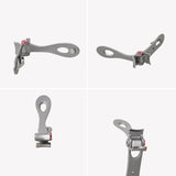 Heavy-Duty Nail Clipper for Thick Nails – Stainless Steel, 15mm Opening, with File