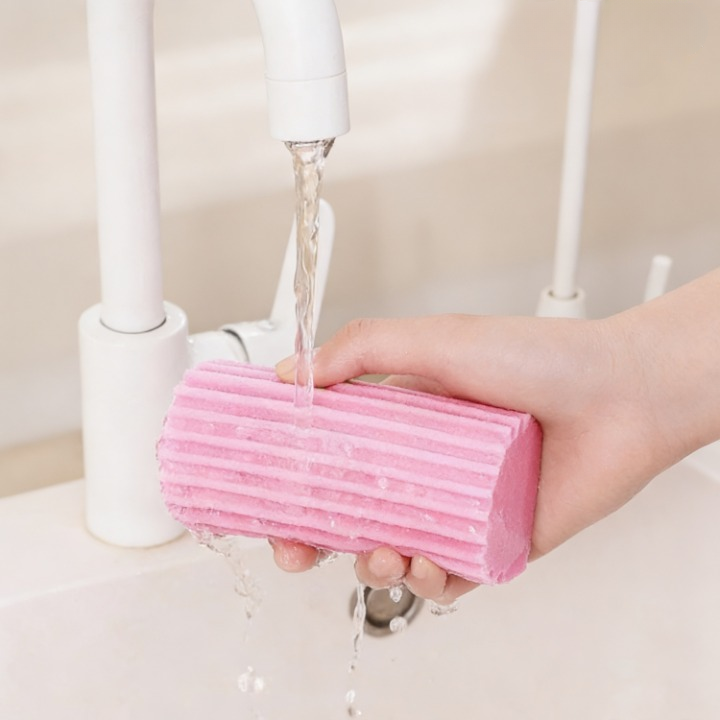 Reusable EVA Cleaning Sponge – Multi-Surface, Streak-Free & 3-Color Pack