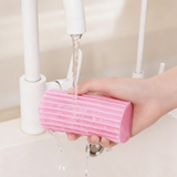 Reusable EVA Cleaning Sponge – Multi-Surface, Streak-Free & 3-Color Pack