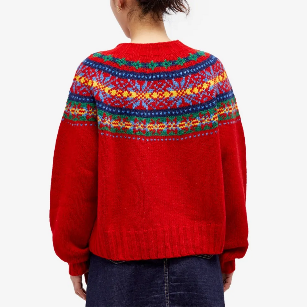 Vintage Carlotta™ Women's Pullover Sweater - Cozy Knit, Classic Style, Perfect for Layering