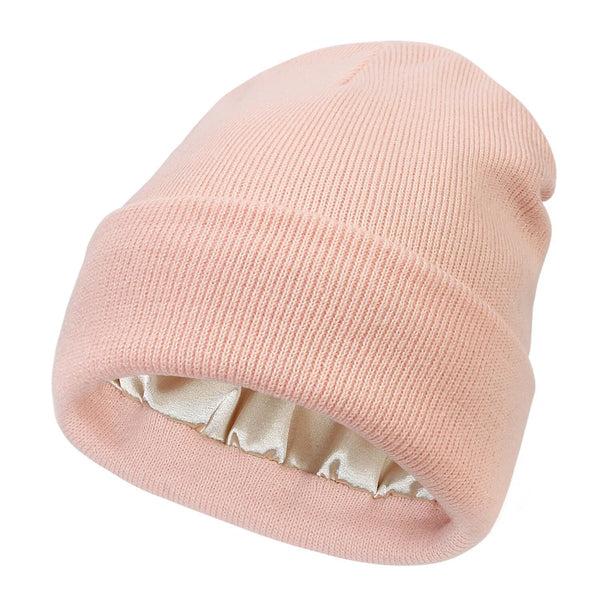 Noor – Winter Beanie with Silk Lining