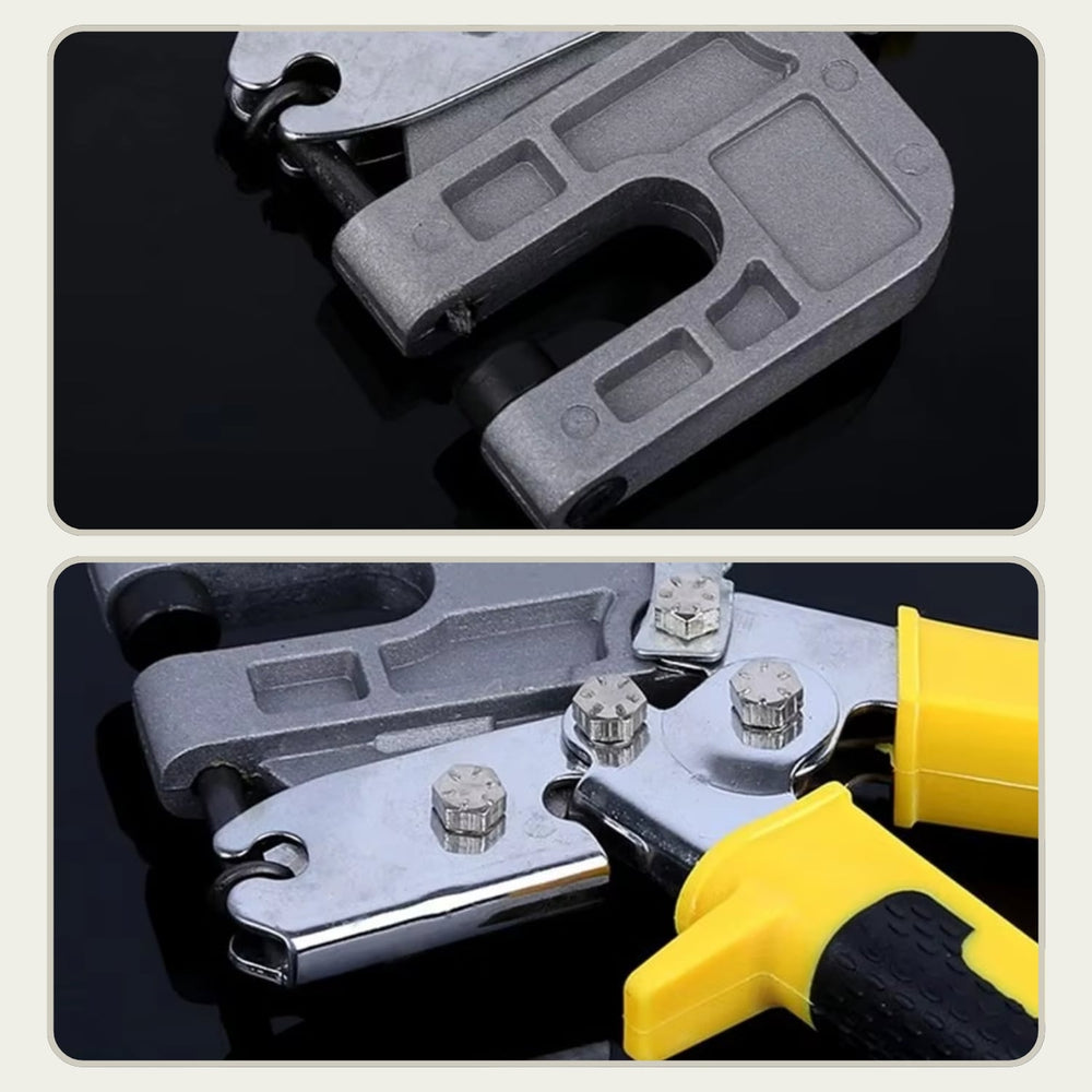 Aluminum Rivet Pliers – 24cm, One-Handed Operation, Heavy-Duty Riveting Tool