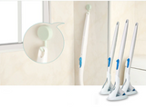 WC-Bürste mit austauschbaren Vlies-Pads – Hygienisch, spülbar