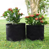 Felt Grow Bags – Breathable Fabric, Drainage & 4-26L with Handles