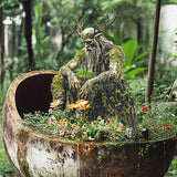Acrylic Garden Stakes – 6 Mystical Figures, 19×30cm & Weather-Resistant