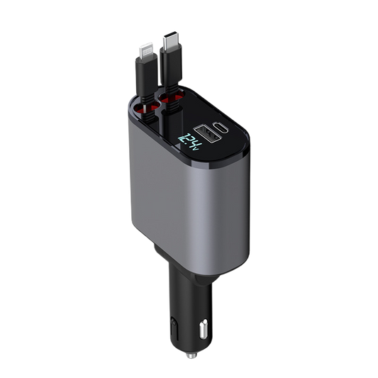 4 in 1 Quick Car Mobile Charger