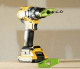 Laser Drill Guide – Universal Fit, Auto-Stop & Straight Hole Alignment