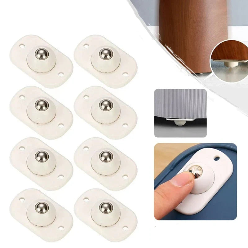 Optimized Product Title: **Selbstklebende Möbelgleiter mit Kugellager – 8er-Set für Schränke und Tische – Ideal zum Schutz von Böden** 

This title includes relevant keywords while emphasizing the product's features and benefits, making it more appealing