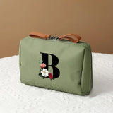 Makeup Bag Travel Cosmetic Organizer Mothers Day Letter Case