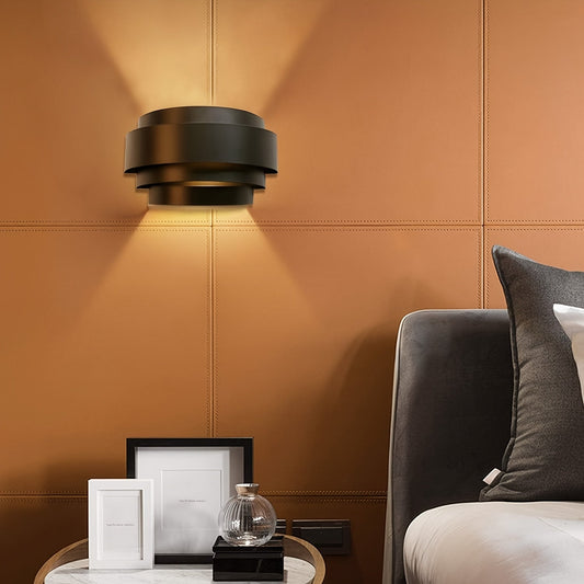 Wall Sconce – Modern Design, Metal Finish & Up-Down Ambient Lighting