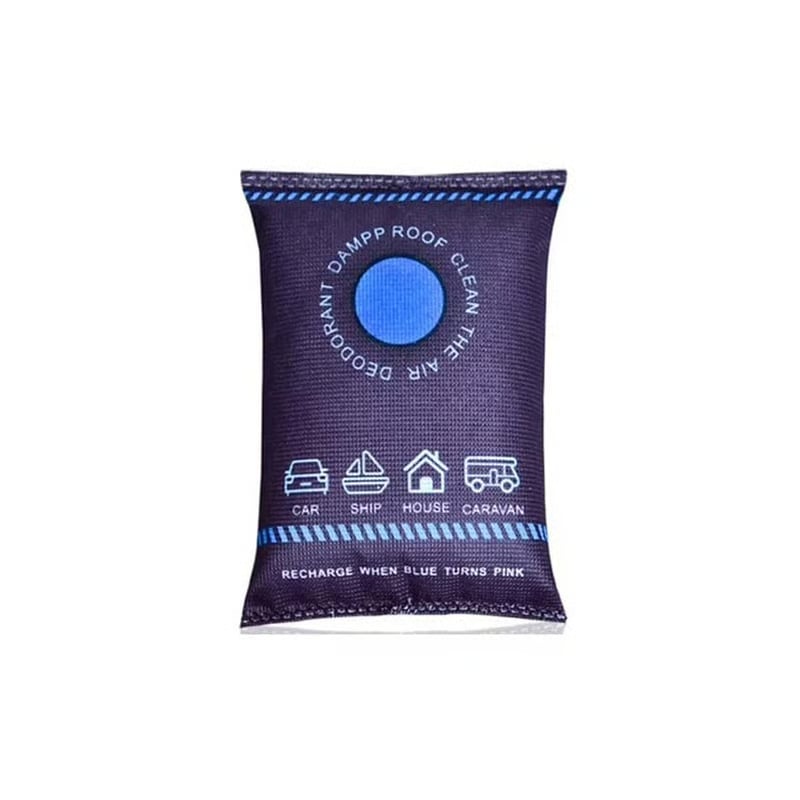Moisture Absorber – Color Indicator, Mineral Beads & 200g for Closets & Cars