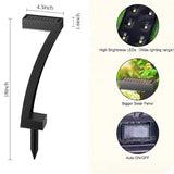 Solar Pathway Light – Z-Shape 46cm, IP65 Waterproof & 3500K Warm White