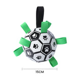 Floating Dog Football – Non-Toxic, Paw Design for Land & Water Fetch