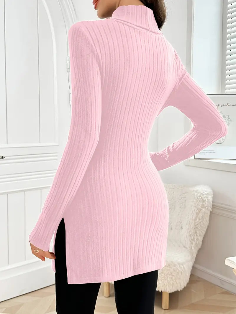 Sarah - Eleganter Langärmeliger Pullover mit Schmaler Passform für den Herbst | Stilvoller Damenpullover in Hochwertiger Qualität