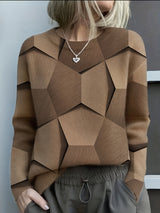Sanae Trendy Casual Pullover Sweater for Everyday Wear - Stylish & Comfortable Knitwear