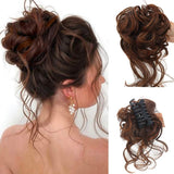 Curly Bun Hair Claw Clips Kalsten