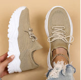 Elena Orthopedic Sneakers - Beige