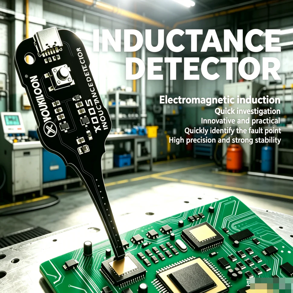 Inductance Tester for Electronics – Non-Contact Coil Detector & LED Indicator