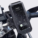 Waterproof Bike Phone Mount – 15W Wireless Charging, 5000mAh, Fits 4.5–6.8 Inch Phones