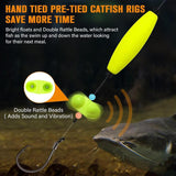 Kalsten | Pre-Rigged Catfish Float Rigs with Rattle Beads