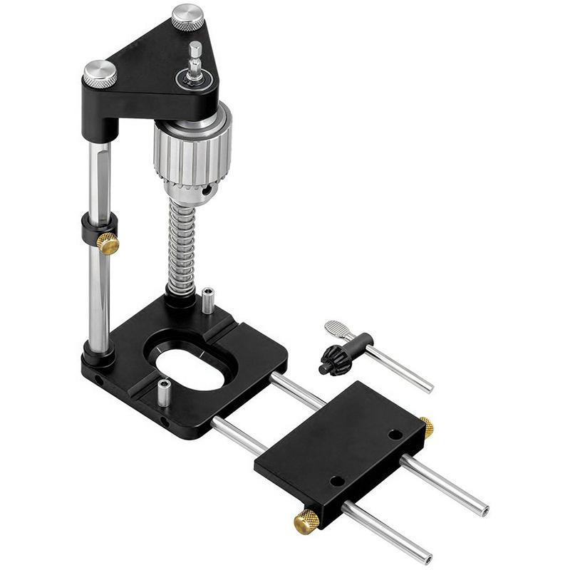 Kalsten | Drill Press Guide for Handheld Drills - Portable & Adjustable Woodworking Jig