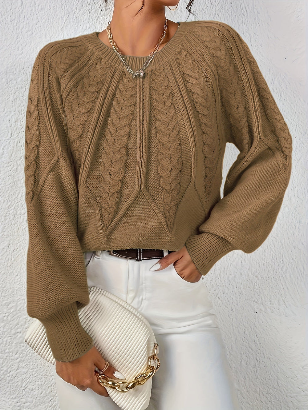 Enhanced Product Title: Jane™ Eleganter Langarm-Pullover für Damen – Stilvoller, Bequemer Strickpullover für jede Gelegenheit

This title includes relevant keywords and phrases that can help improve visibility on Google Shopping while maintaining clarity