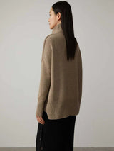 Luxurious cashmere roll-neck jumper for women – Amira Autumn Magic Edition - 5